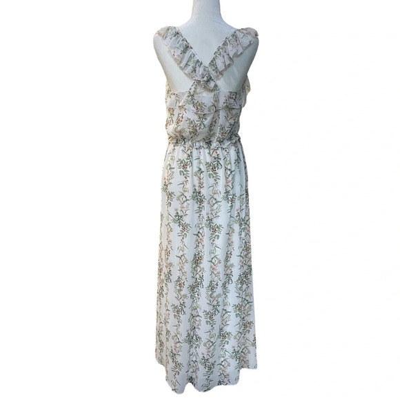 Gal Meets Glam Collection Isabella Floral Print Dress Size 6 - Picture 9 of 14